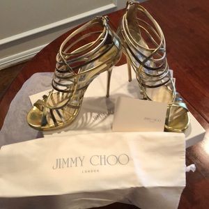 Jimmy Choo 121 Virginia Mirror Leather multi-color
